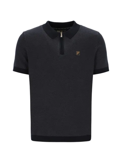 Fila Marty zip-fastening polo shirt