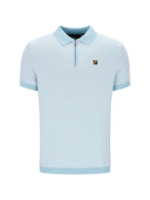 Fila Marty zip-fastening polo shirt