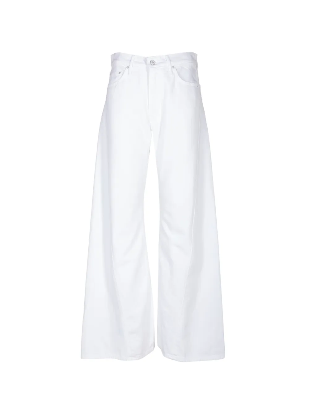 MOTHER Lemon Twist Skimp jeans - Weiß
