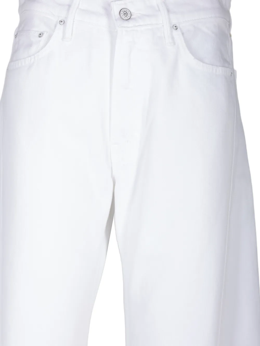 MOTHER Lemon Twist skimp jeans Wit