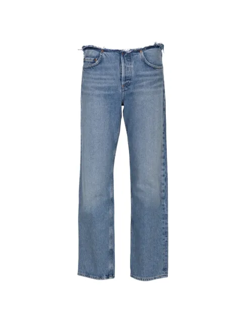 AGOLDE frayed jeans