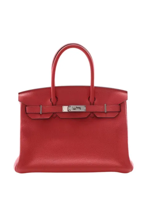 Hermès Pre-Owned 2019 Clemence Birkin Retourne 30 handbag