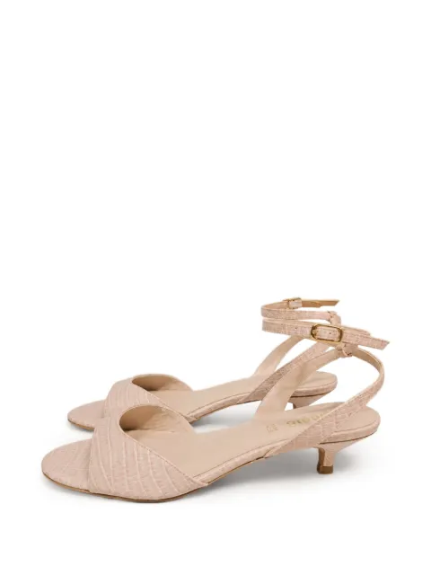Poche Paris croc-effect ankle-strap sandals