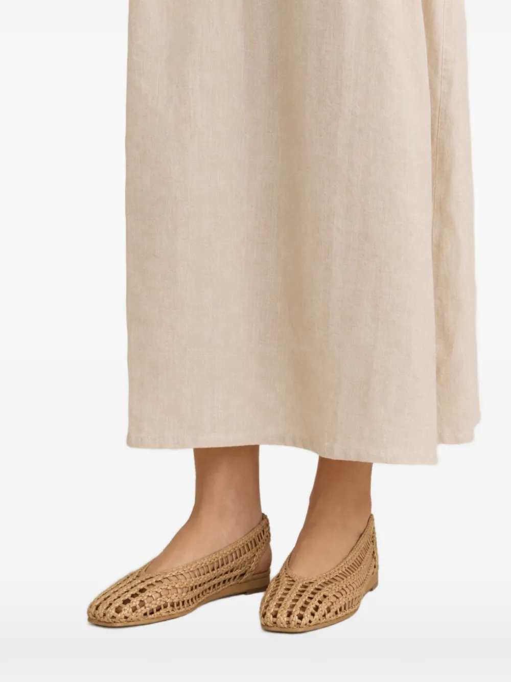 Poche Paris Slingback pumps Beige