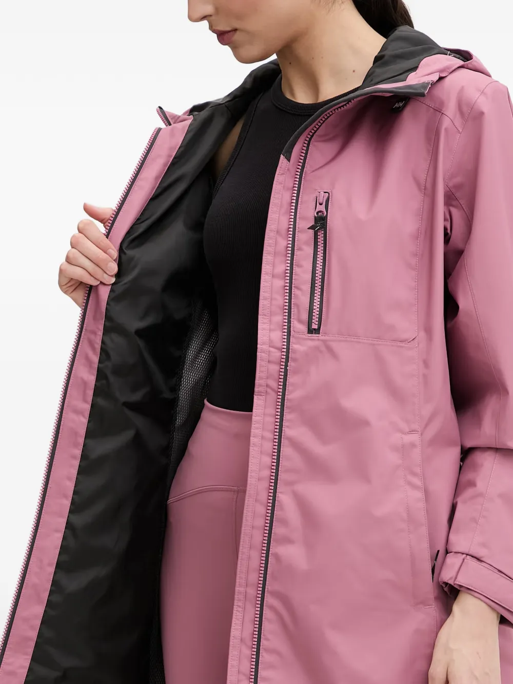 Helly Hansen Belfast jas met capuchon Roze