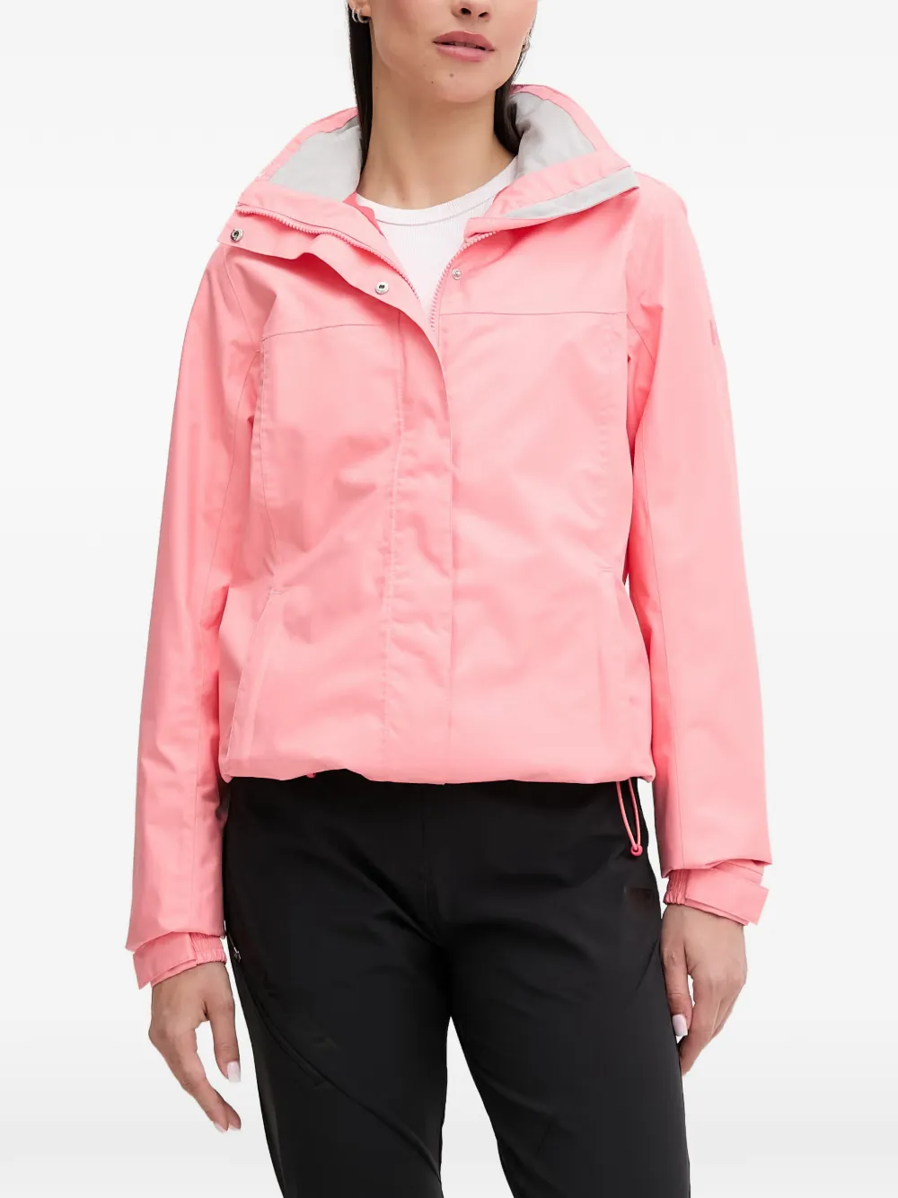 Helly Hansen logo-print hooded jacket - Rosa
