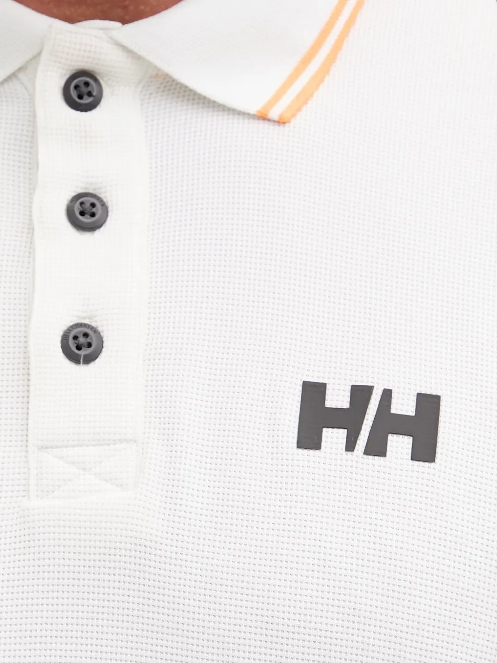 Helly Hansen Kos piqué poloshirt met logoprint Beige