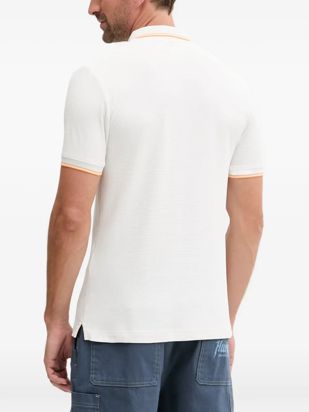 Helly Hansen Kos piqué poloshirt met logoprint Beige