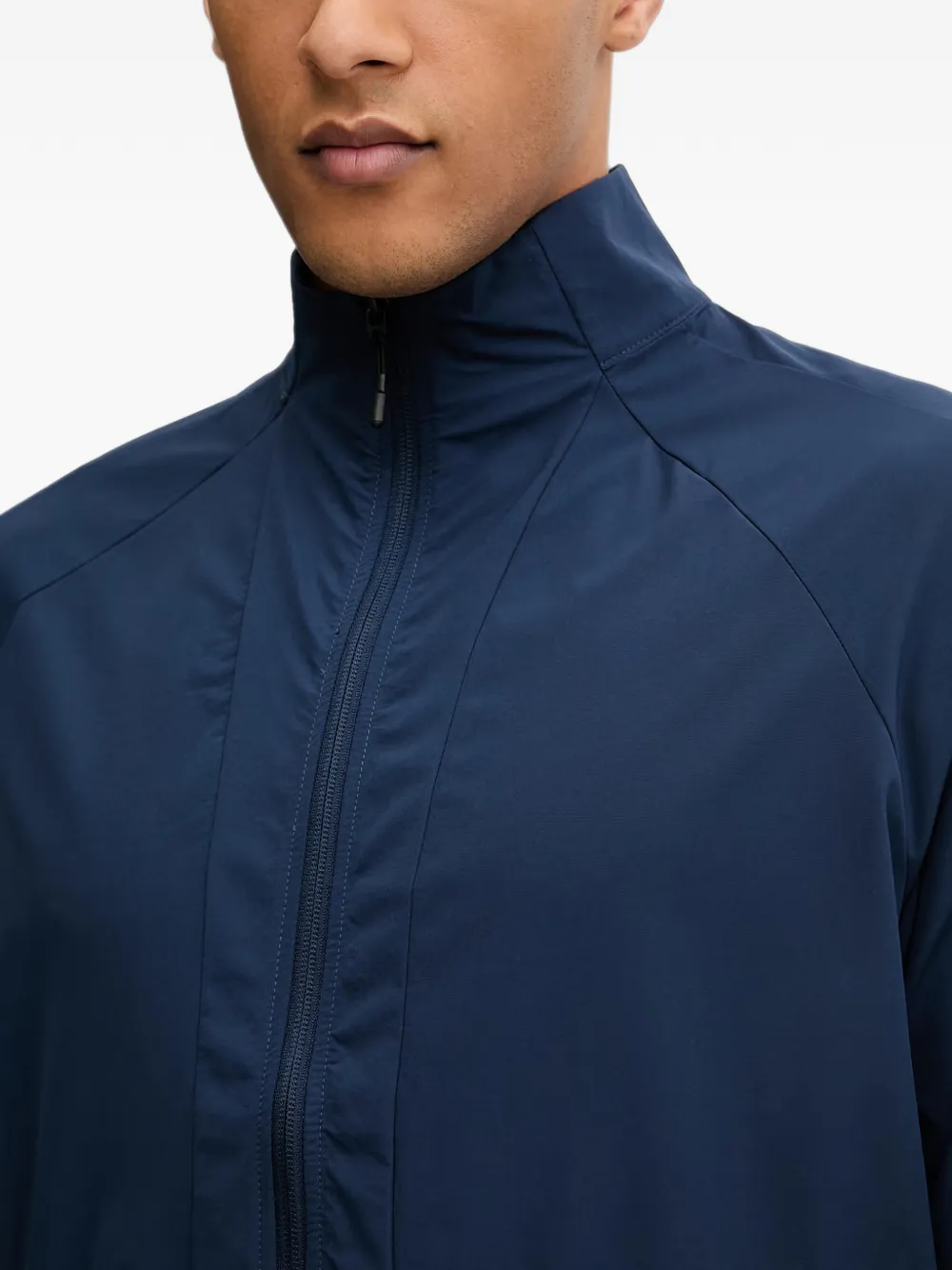 Hummel Hmlpulse trainingsjack met rits Blauw