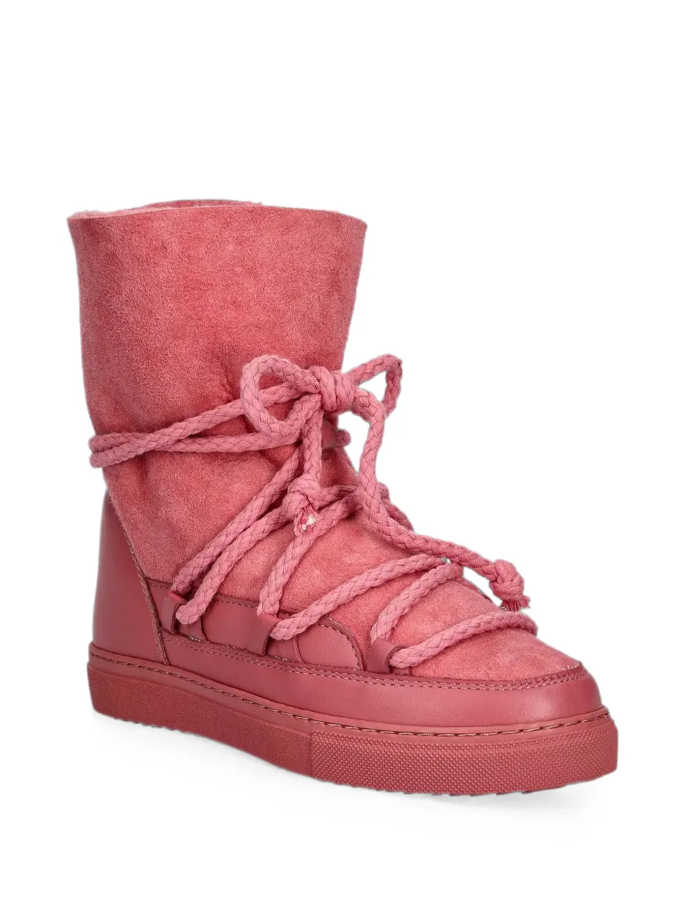 Inuikii Classic suède enkellaarzen Roze