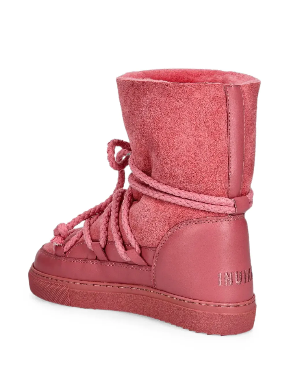 Inuikii Classic suède enkellaarzen Roze