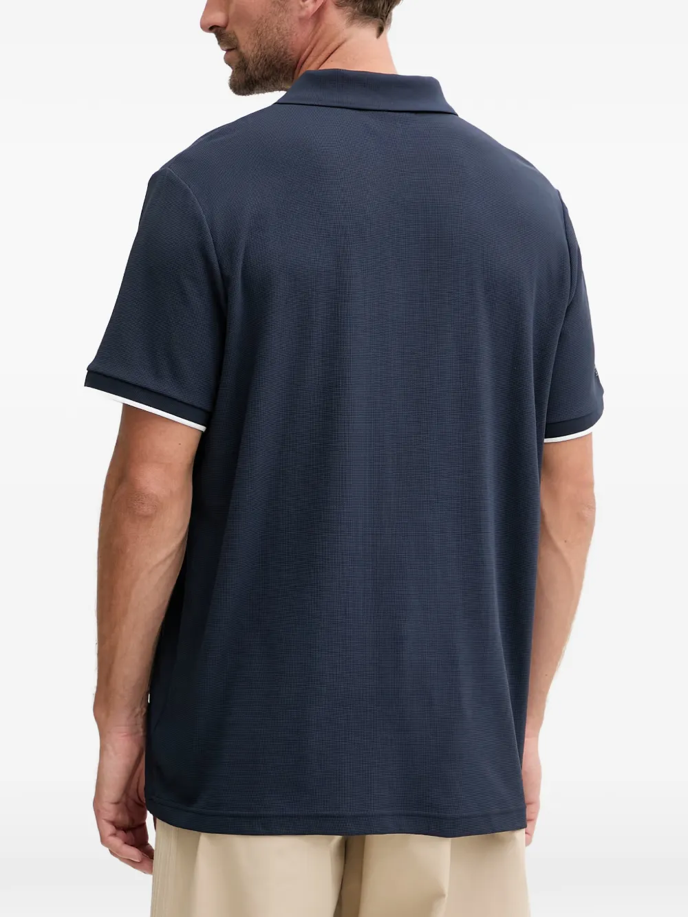 Helly Hansen Ocean 2.0 piqué poloshirt met logo-print Blauw