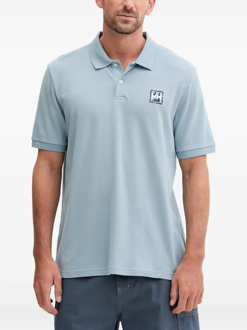 Helly Hansen Messina logo-embroidered polo shirt - Blu