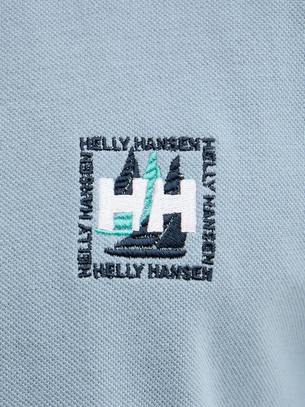 Helly Hansen Messina logo-embroidered polo shirt Blauw