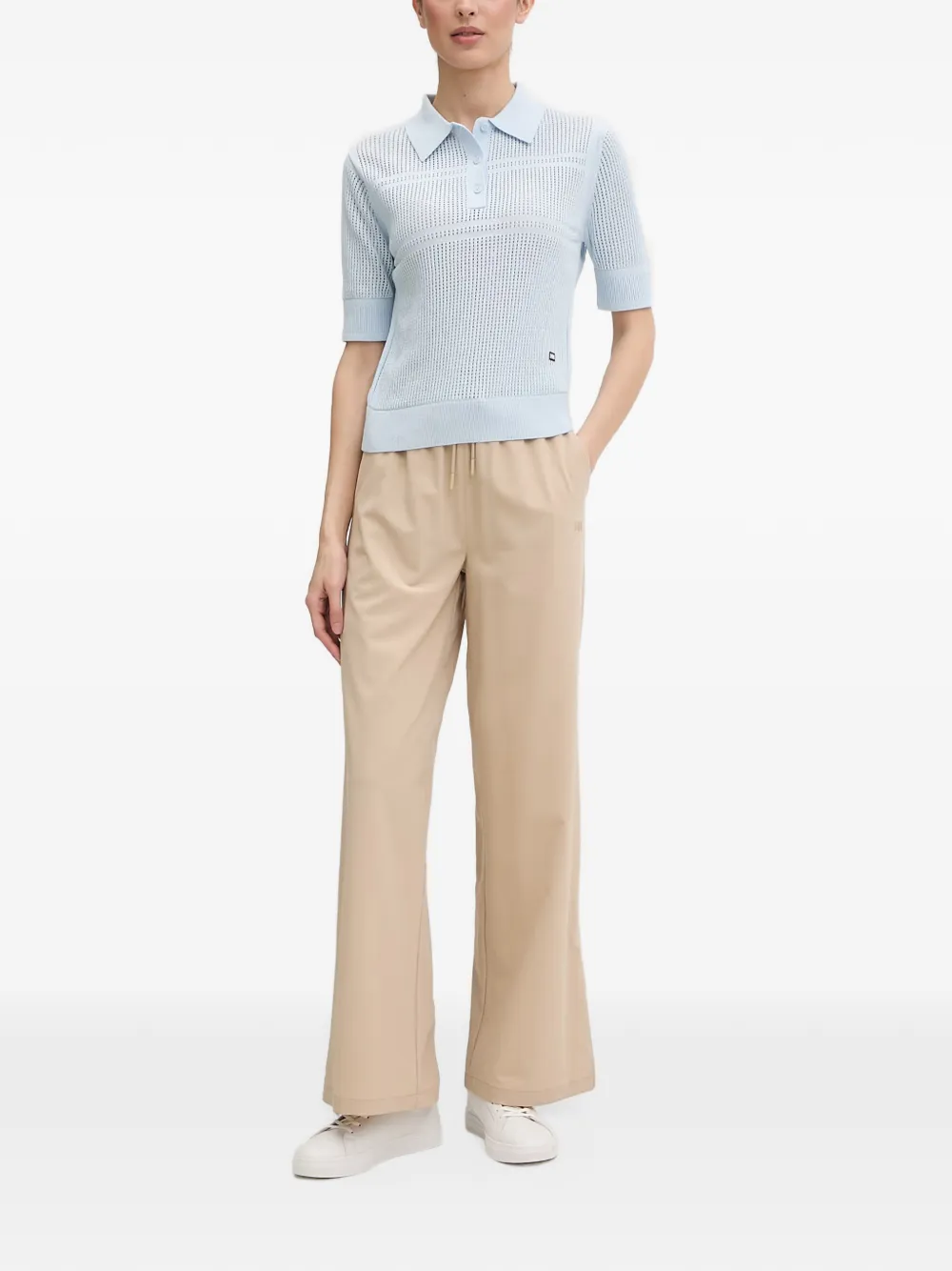 Helly Hansen Thalia broek met wijde pijpen en trekkoord Beige