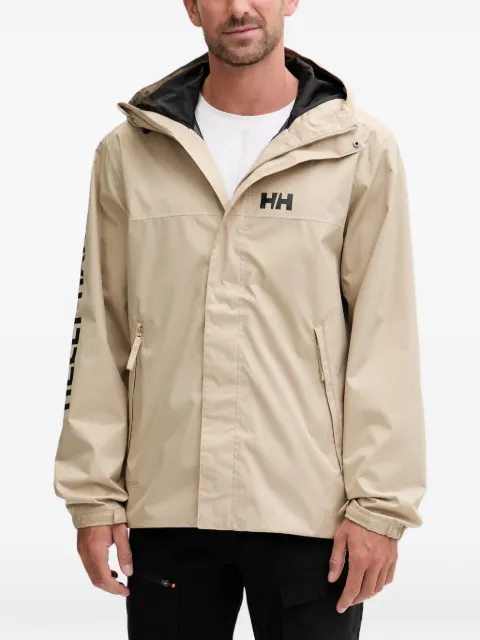 Helly Hansen Ervik logo-print hooded jacket