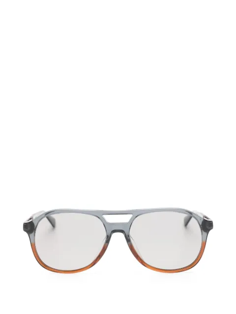 Brunello Cucinelli double-bridge sunglasses