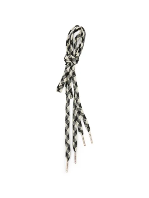 Golden Goose check-pattern laces