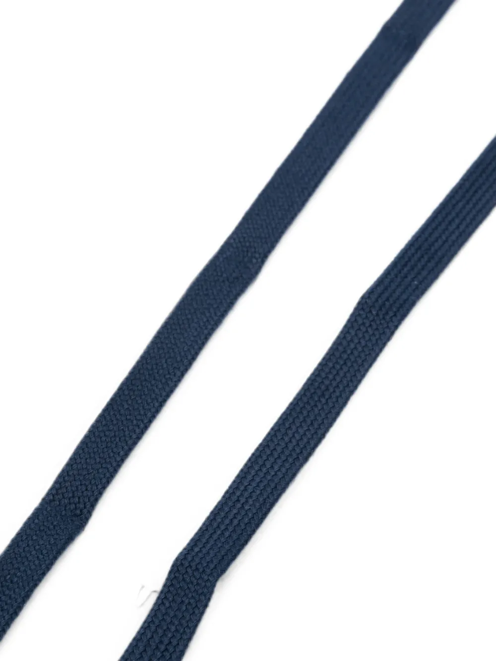 Golden Goose logo-print laces Blauw