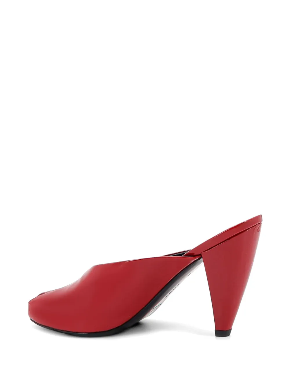 Jude Paw lakleren muiltjes Rood
