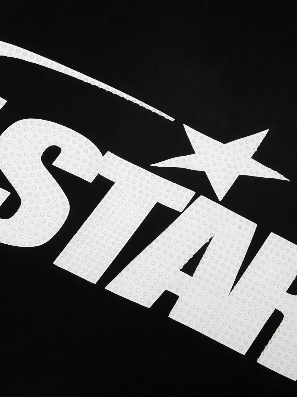 HELLSTAR T-shirt verfraaid met kristallen Zwart