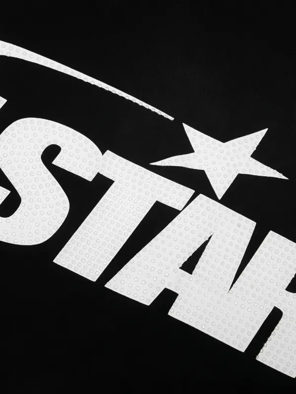Hellstar ライトストーン　ブラック HELLSTAR ラインストーンロゴ Tシャツ | ブラック | FARFETCH JP