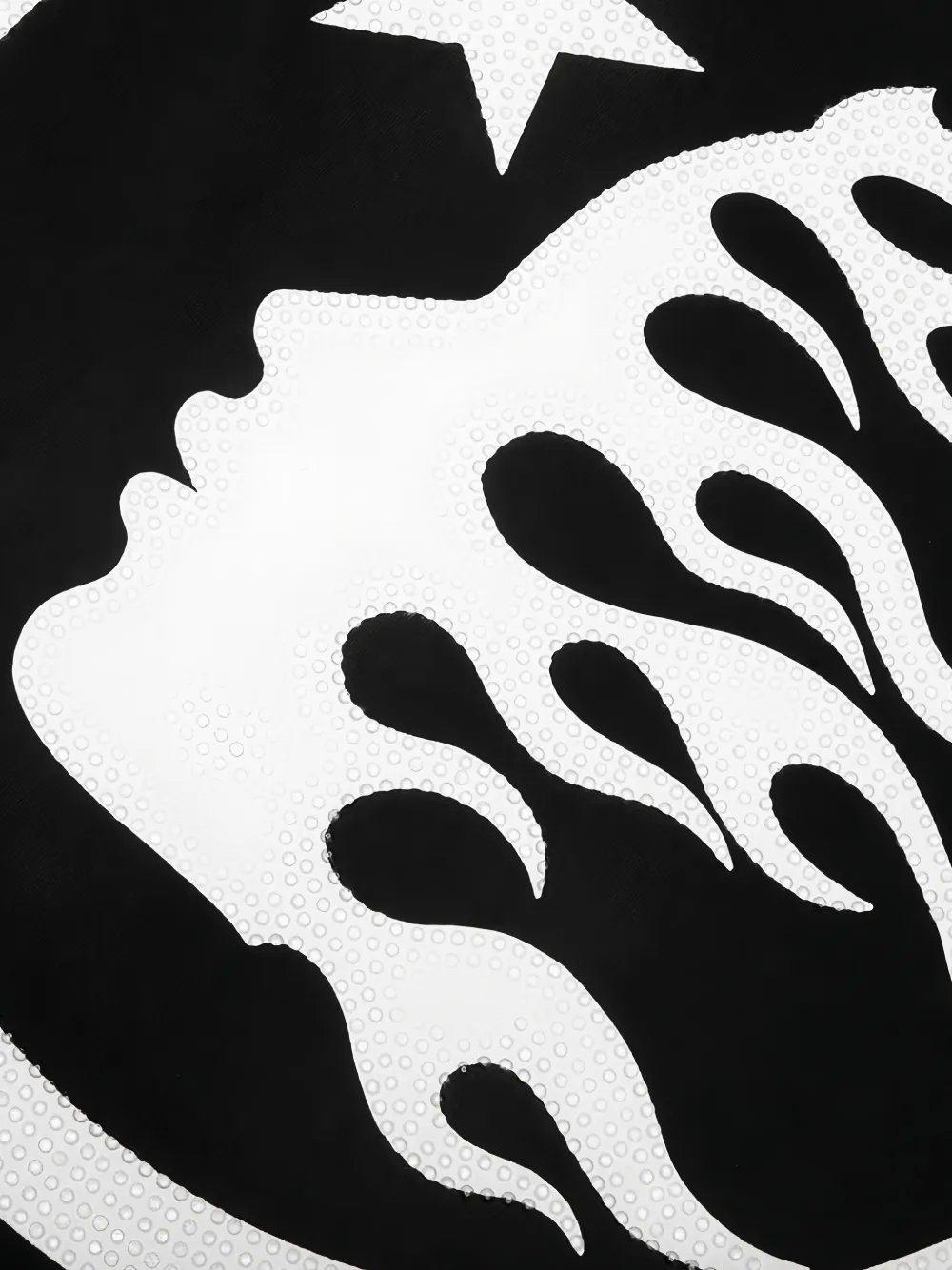 HELLSTAR T-shirt verfraaid met kristallen Zwart