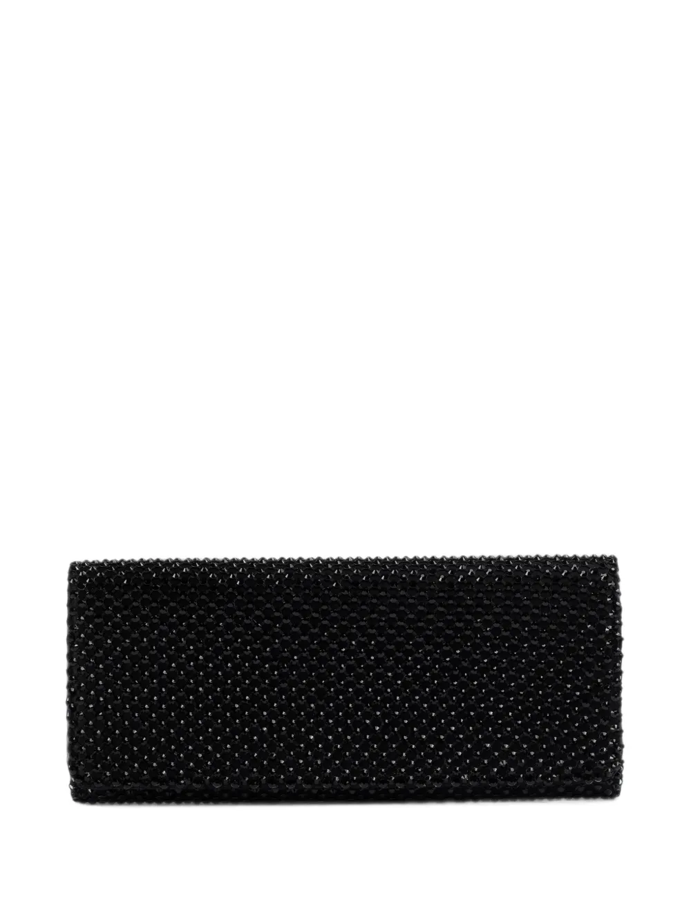 Le Silla Clutch Gilda con cristalli - Nero