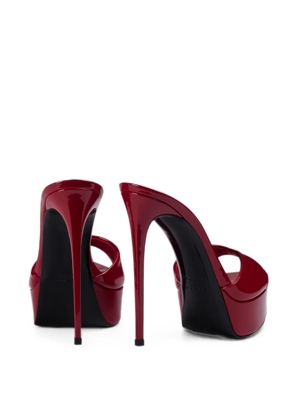 Le Silla Uma platform sandals Rood