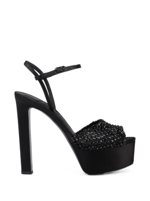 Le Silla Gilda crystal-embellished platform sandals