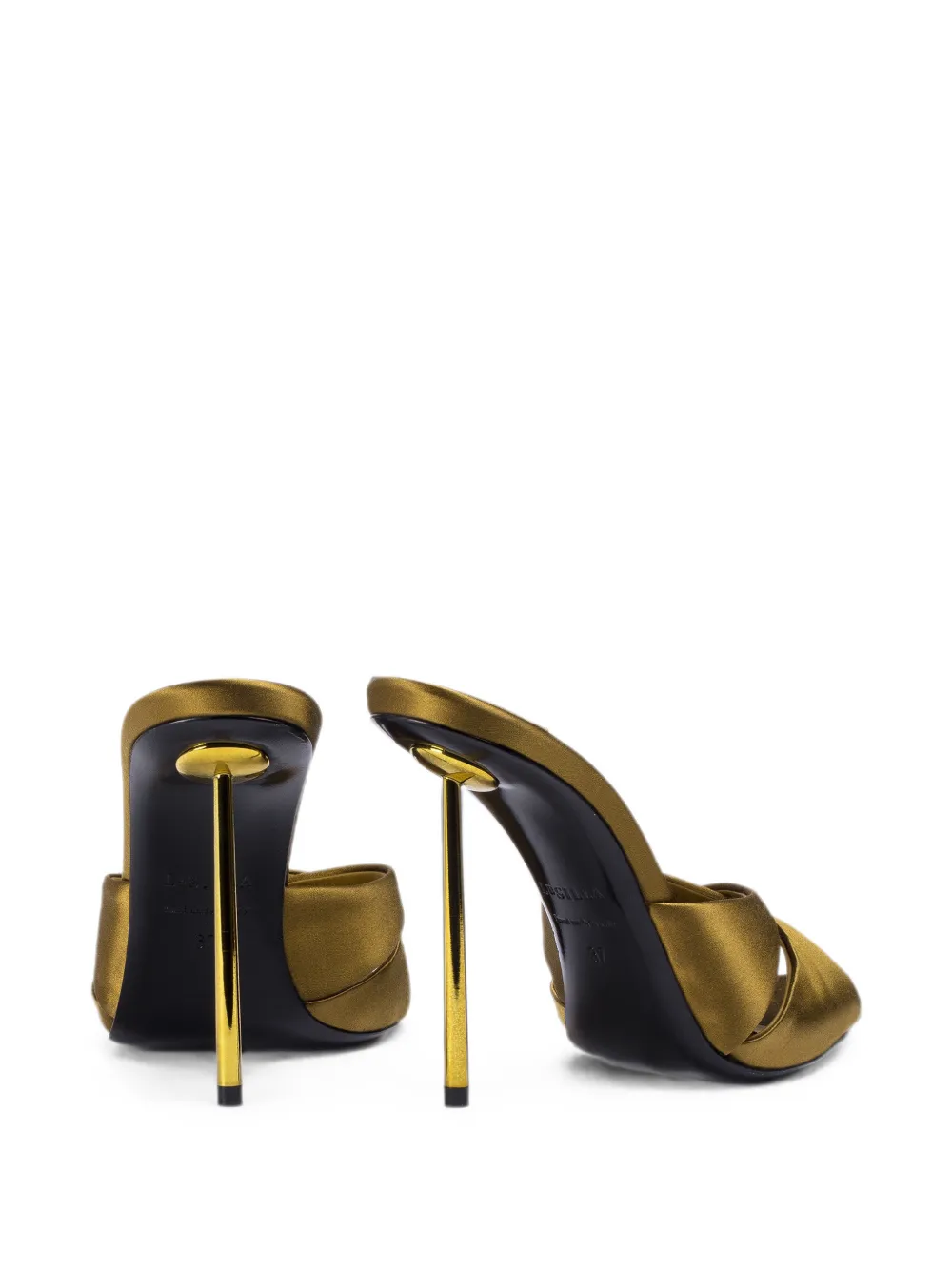 Le Silla Shirley sandalen met gekruiste bandjes Groen