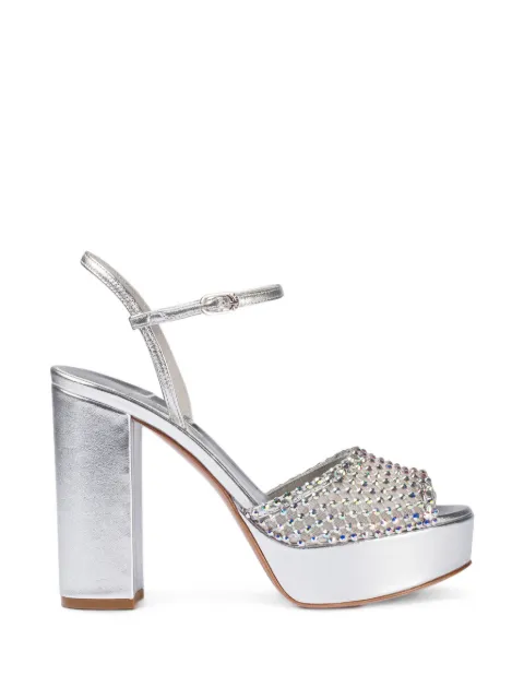 Le Silla Gilda crystal-embellished sandals