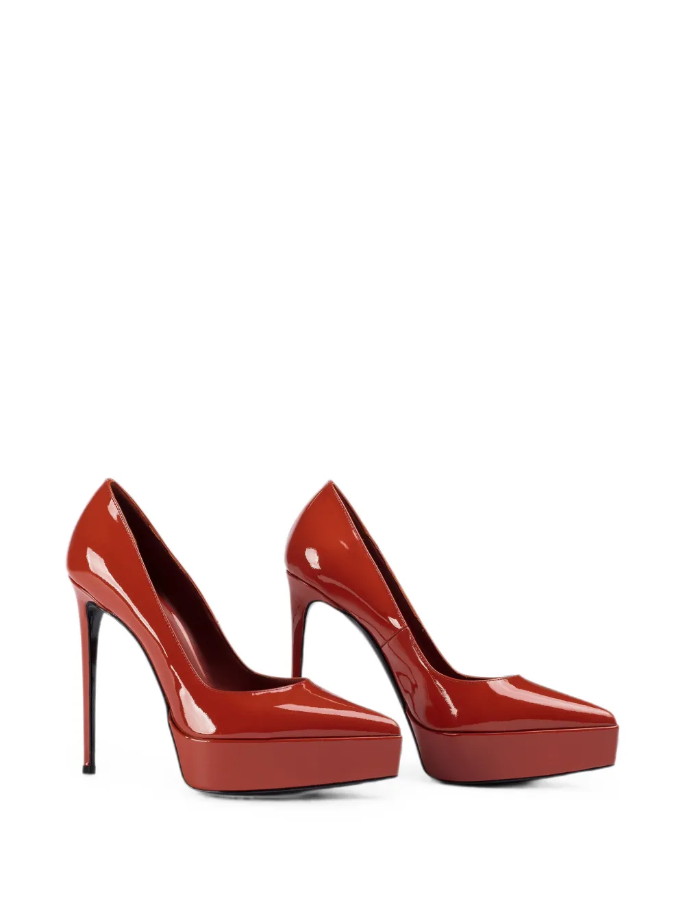 Le Silla Uma patent-finish pumps Rood