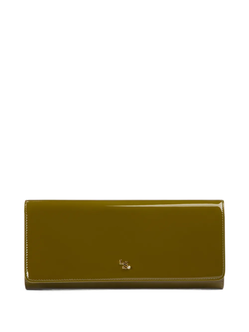 Le Silla patent leather clutch bag