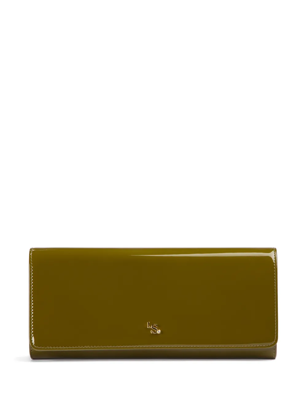 Le Silla pochette en cuir verni - Vert Le Silla pochette en cuir verni - Vert
