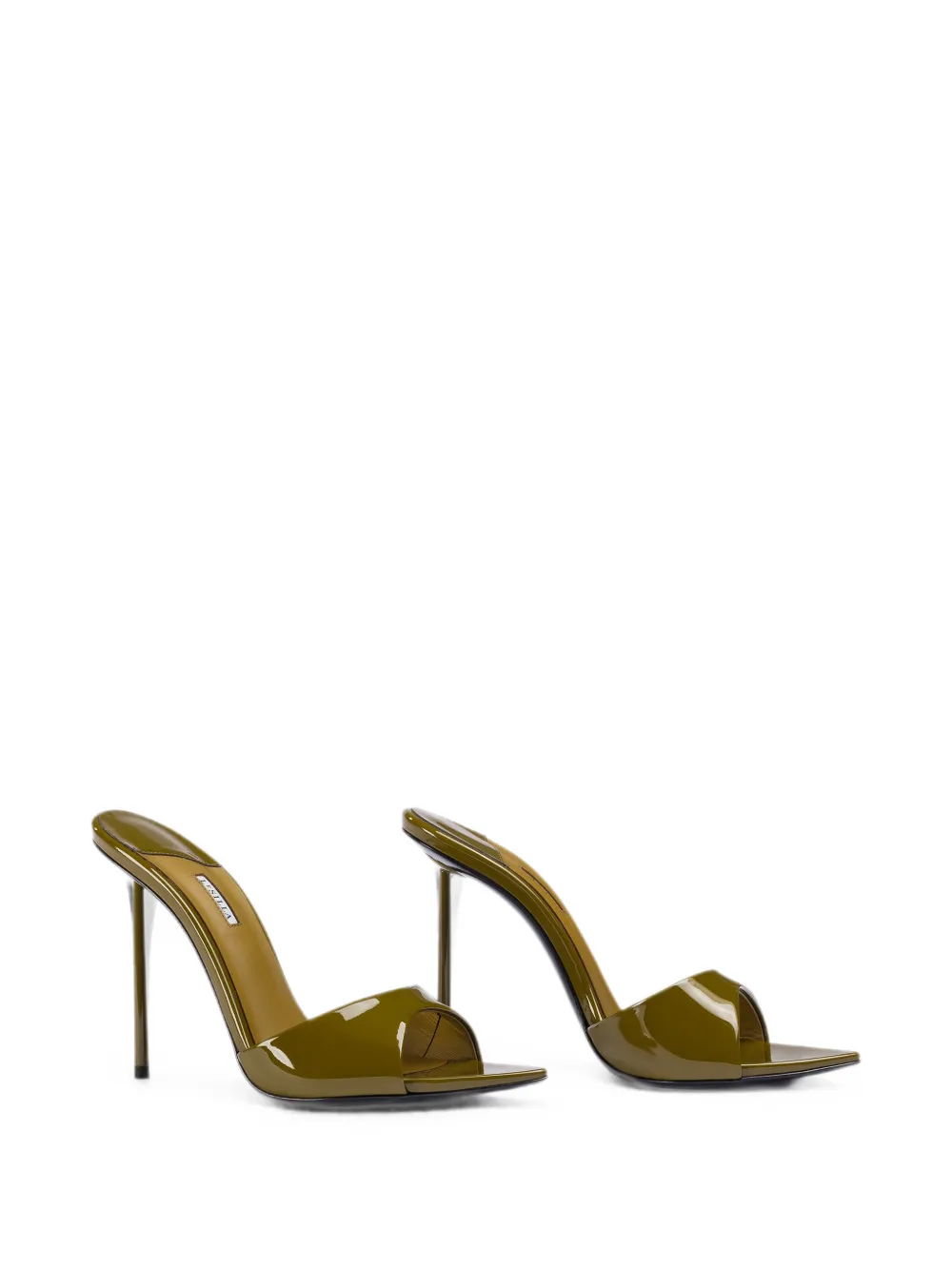 Le Silla Bella leren sandalen Groen