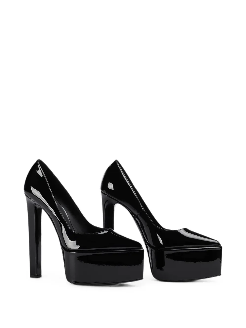 Le Silla Lily platform pumps Zwart