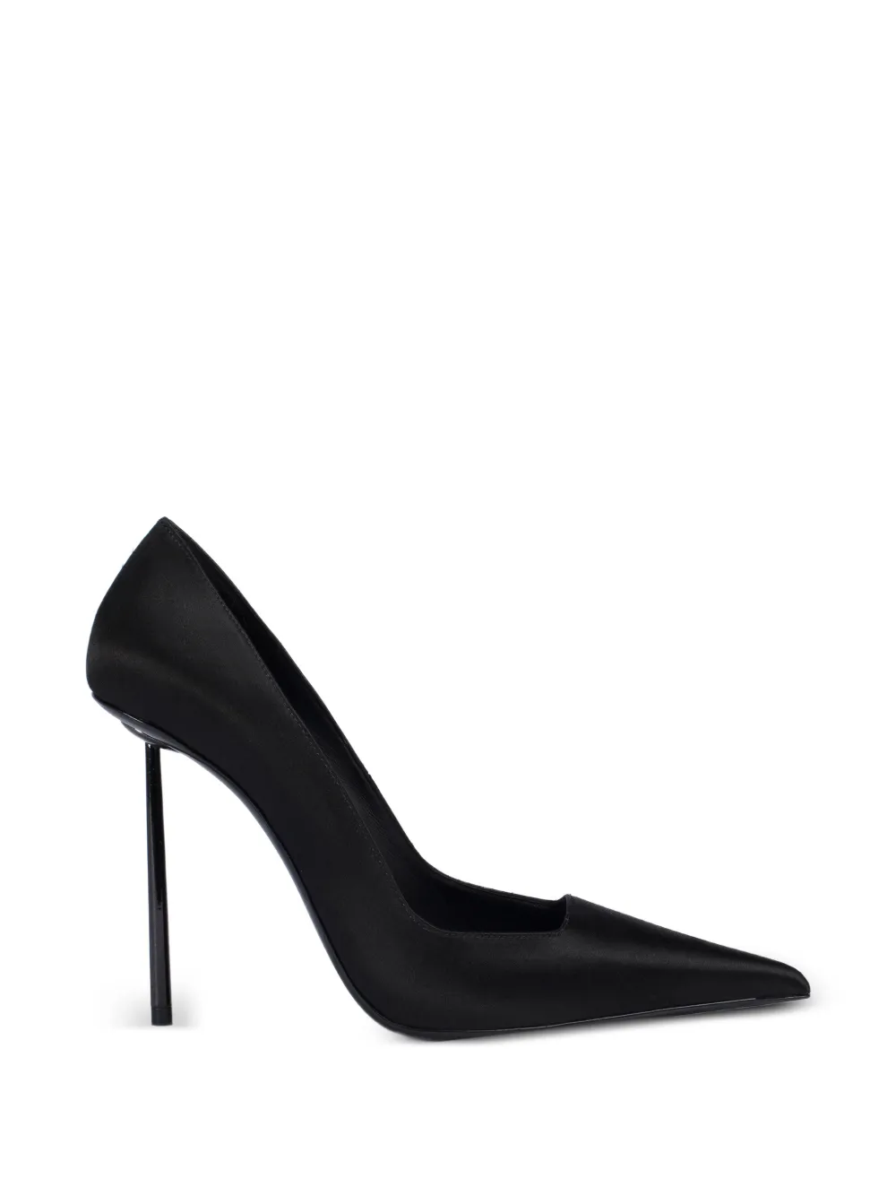 Le Silla Amelia satin pumps Zwart