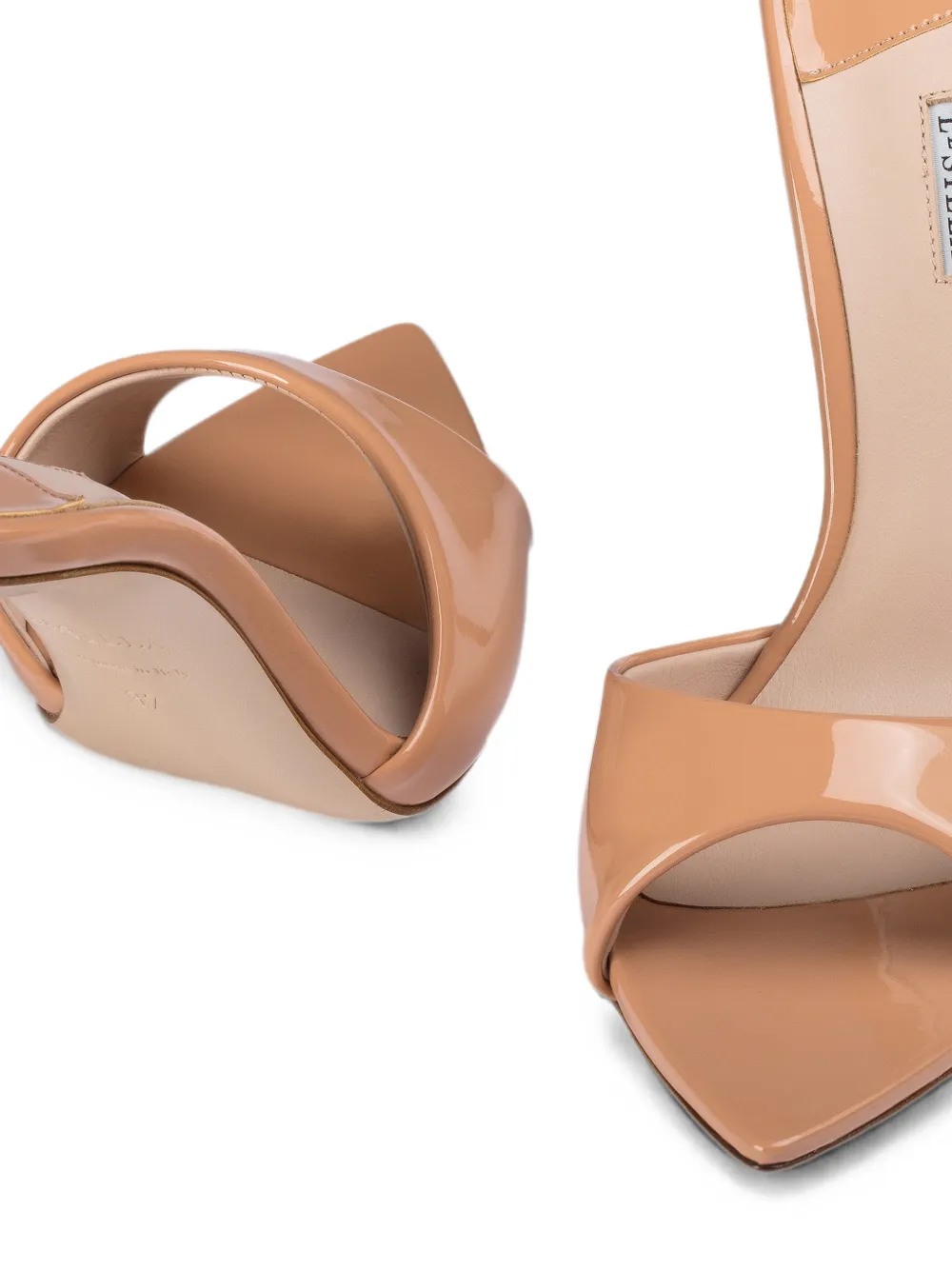 Le Silla Bella sandalen met puntige neus Beige