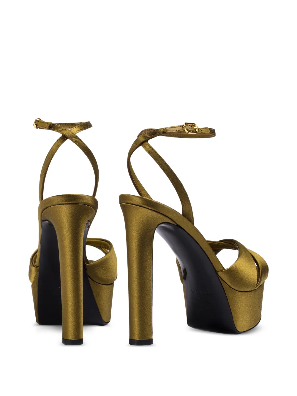 Le Silla Odette platform sandals Groen