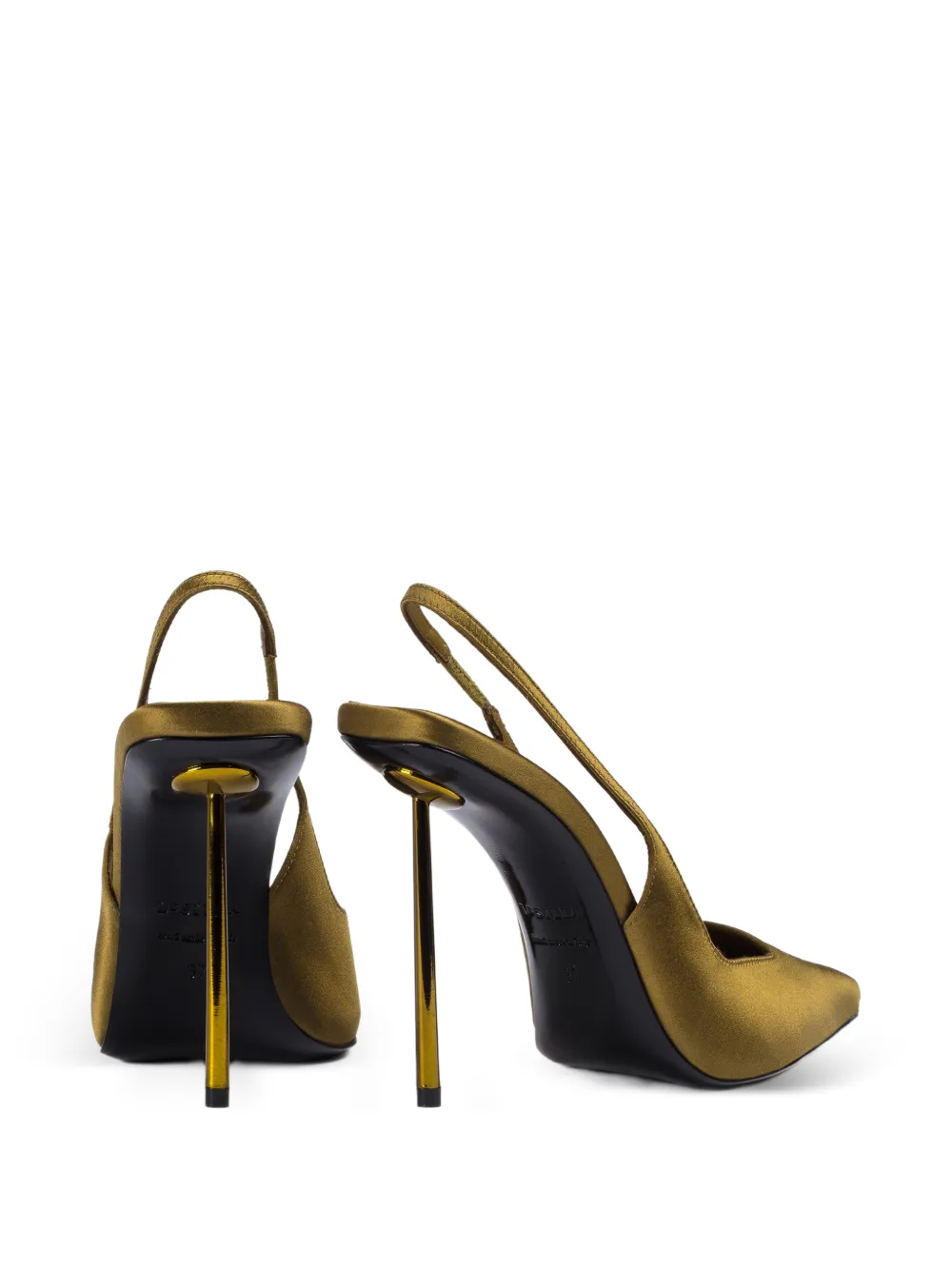 Le Silla Amelia slingback pumps Groen