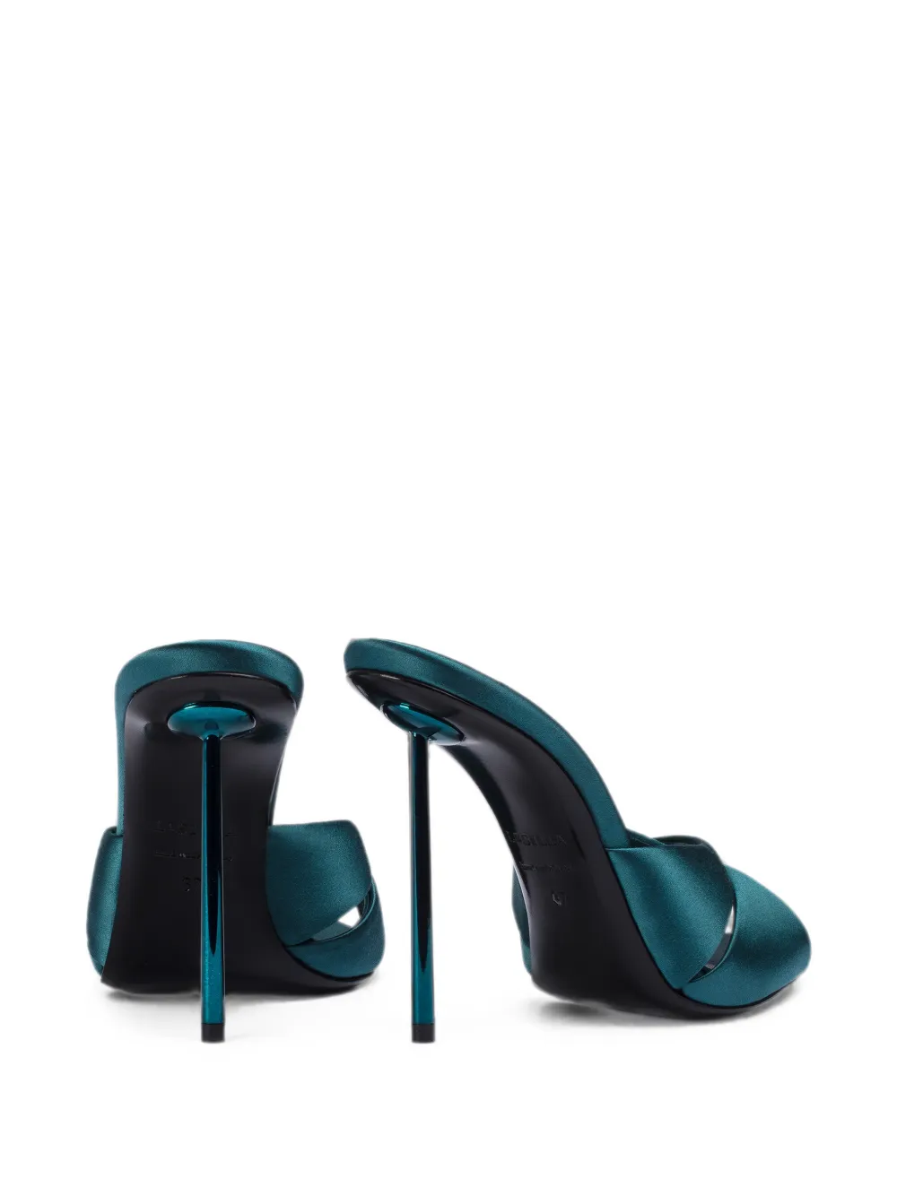 Le Silla Shirley crossover-strap sandals Groen