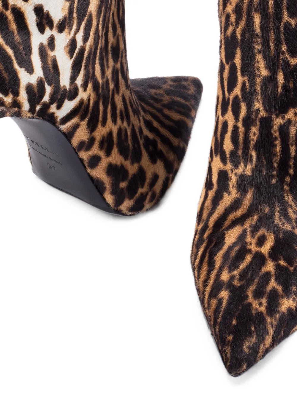 Le Silla Eva laarzen met luipaardprint Bruin