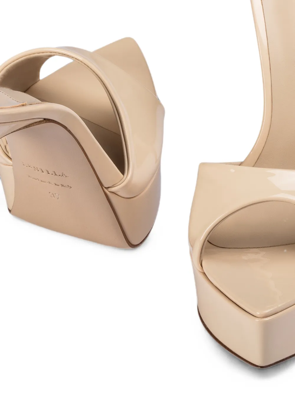 Le Silla Uma platform sandals Beige