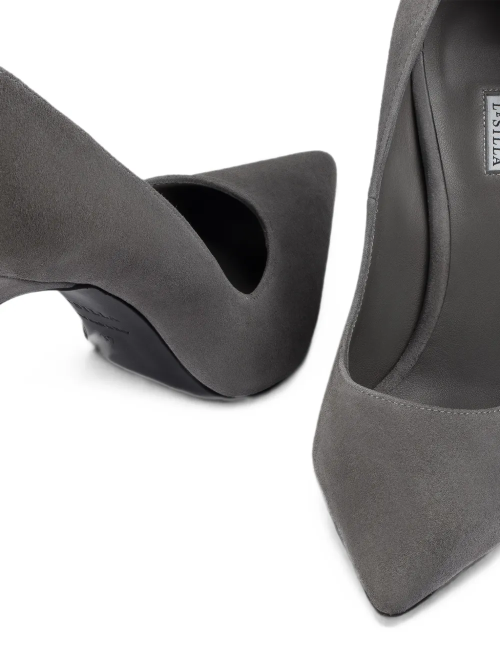Le Silla Eva pointed-toe pumps Grijs