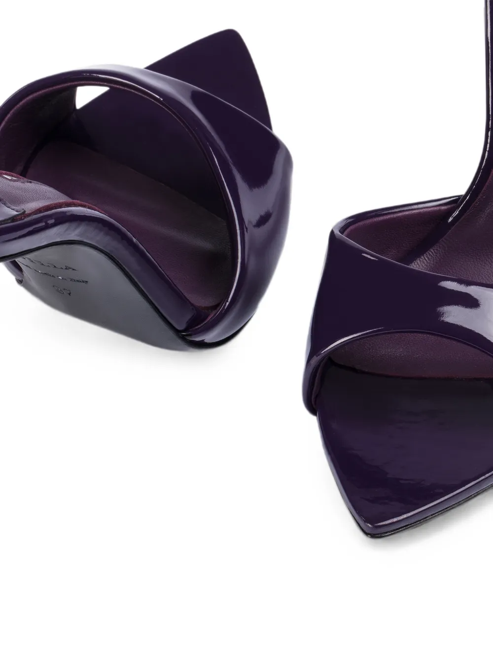 Le Silla Bella sandalen met puntige neus Paars