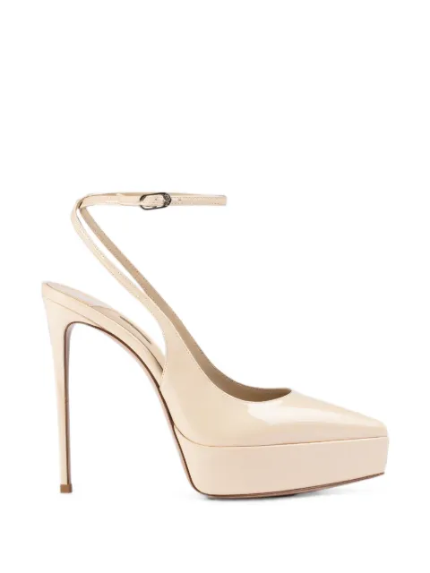 Le Silla Uma platform slingback pumps