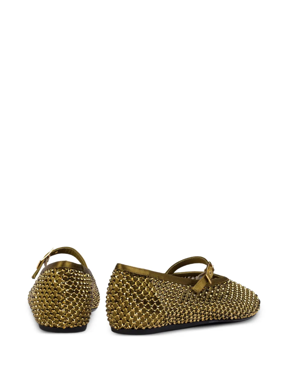 Le Silla Gilda ballet flats Groen