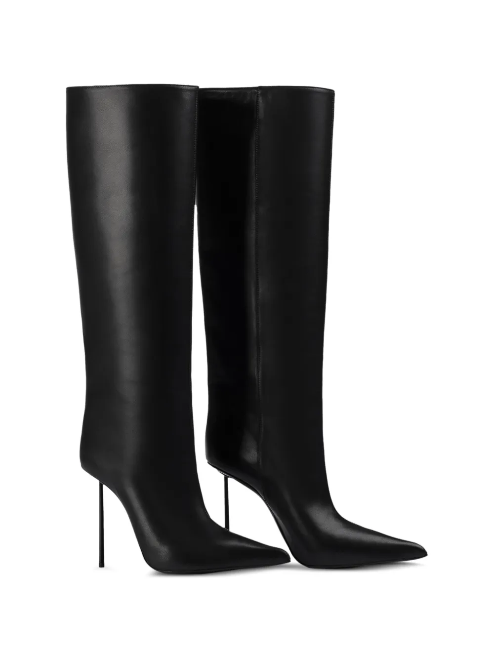 Le Silla Amelia leather boots Zwart