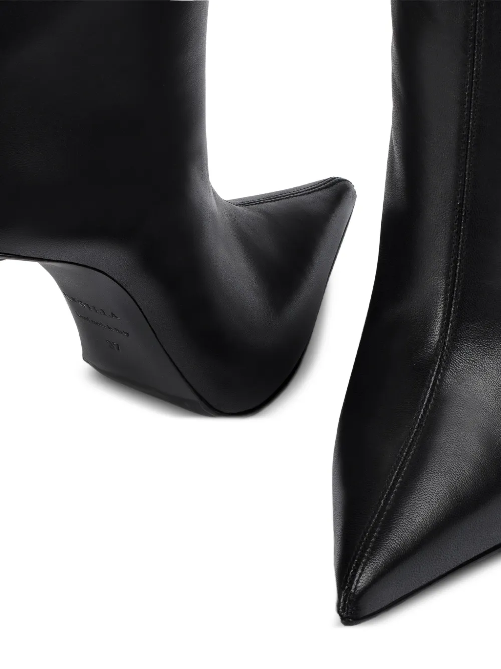 Le Silla Amelia leather boots Zwart